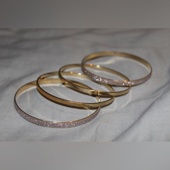 Gold bracelets bundle OS - Picture 4 of 8